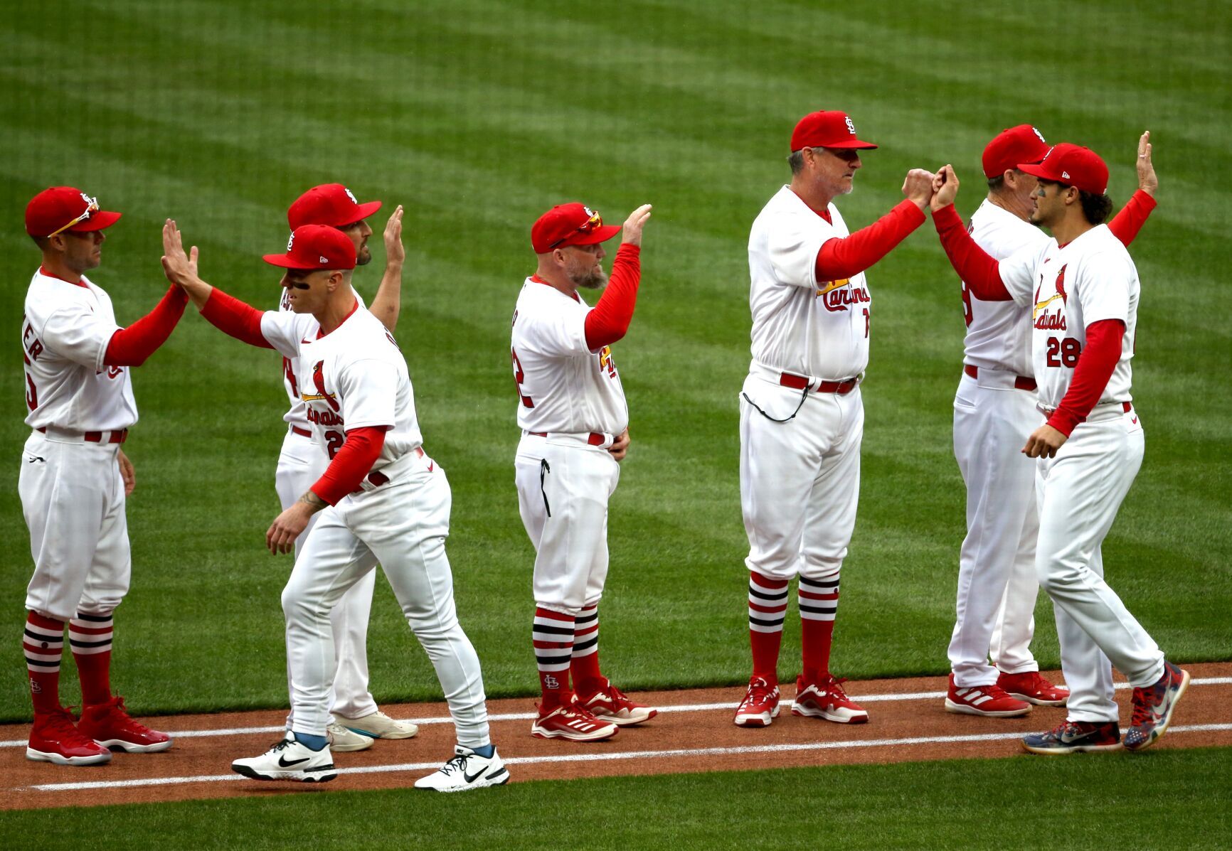 St. Louis Cardinals pregame ceremonies